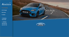 Desktop Screenshot of ford-anneken.de